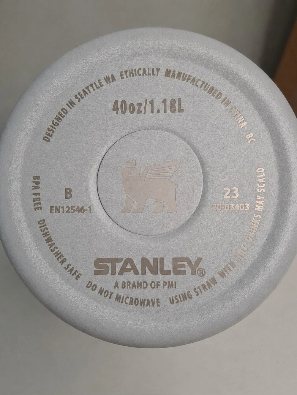 Stanley Quencher H2.0 40 oz Tumbler Gray NIB - Picture 2 of 3